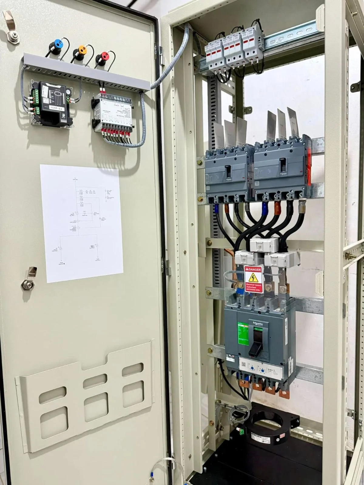 Electrical Control Panel Setup