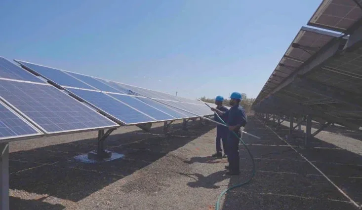Solar Panel Installation Work